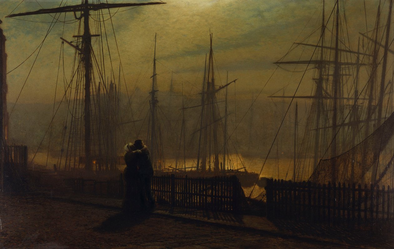 Kotona taas tekijältä John Atkinson Grimshaw