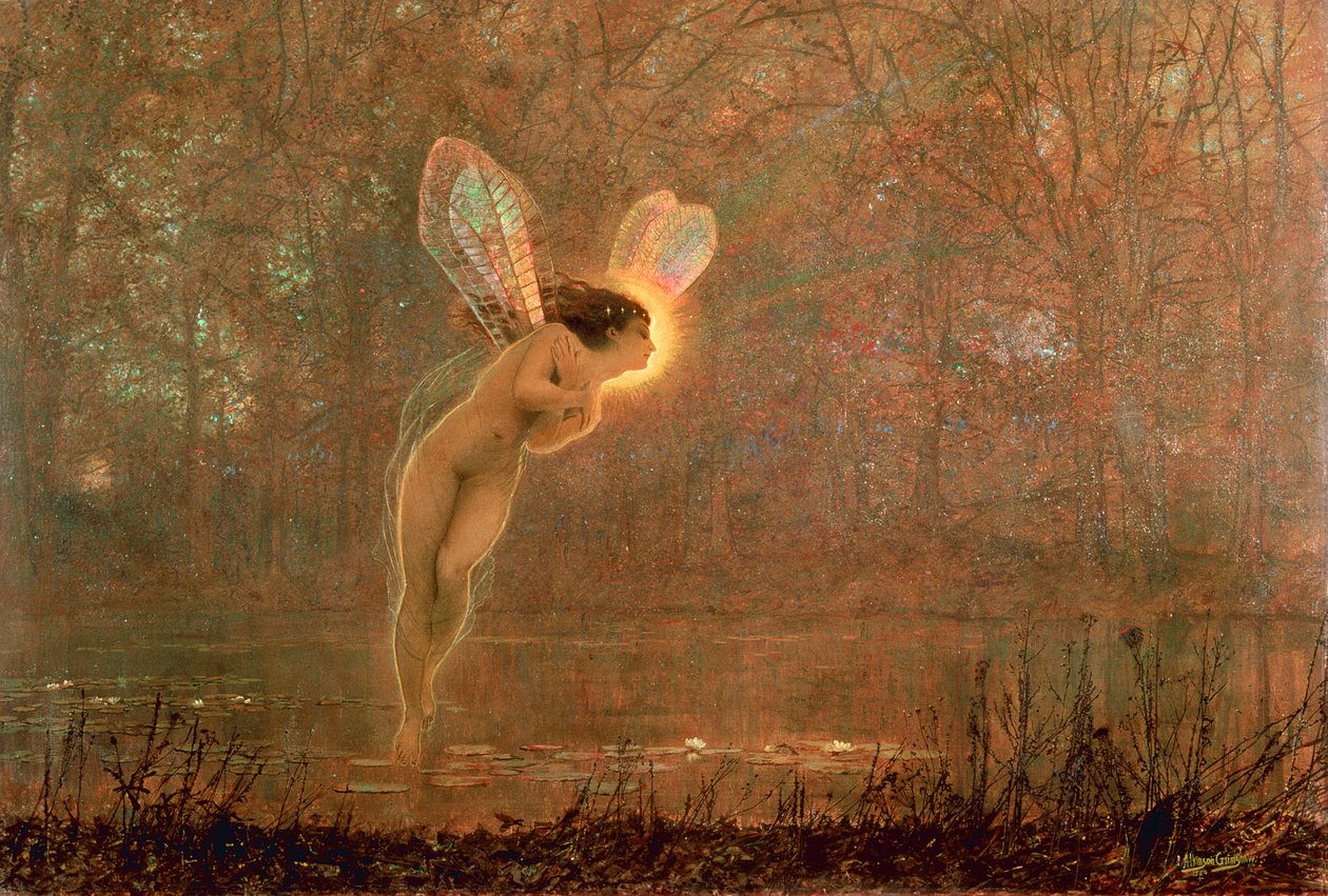 Iiris tekijältä John Atkinson Grimshaw
