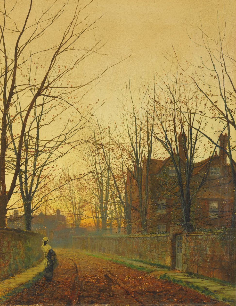 Lokakuun lopussa tekijältä John Atkinson Grimshaw