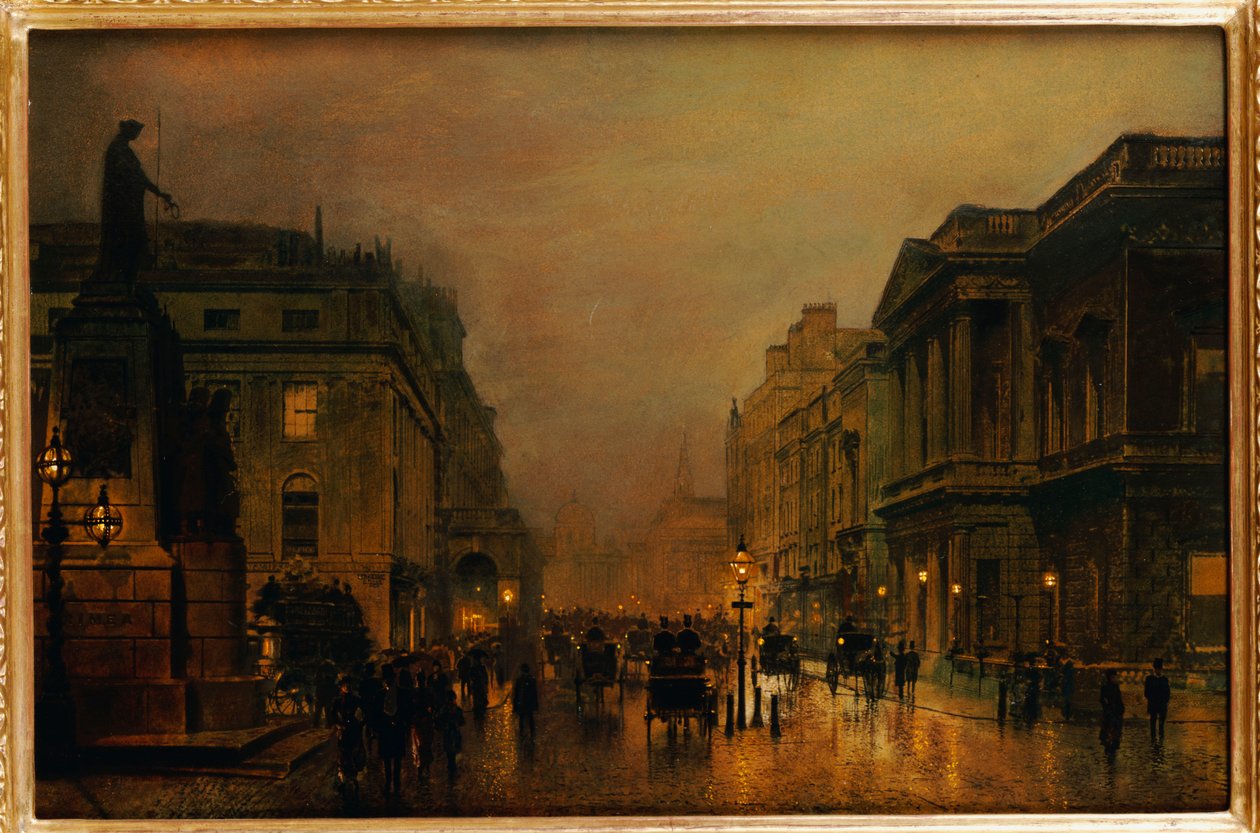 Pall Mall tekijältä John Atkinson Grimshaw