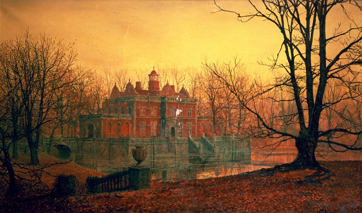 Kummitustalo tekijältä John Atkinson Grimshaw