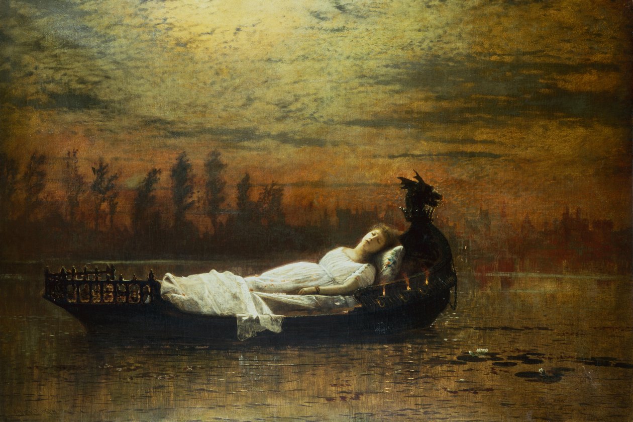 Shalottin rouva tekijältä John Atkinson Grimshaw