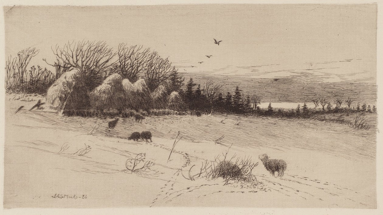 Myrskyn jälkeinen ilta tekijältä John Austin Sands Monks