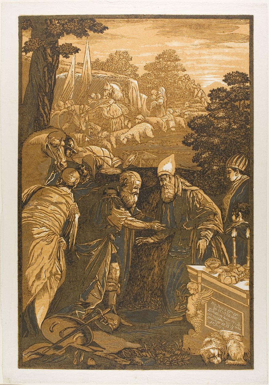 Melchizedech Blessing Abraham, Opera Selectoriasta tekijältä John Baptist Jackson