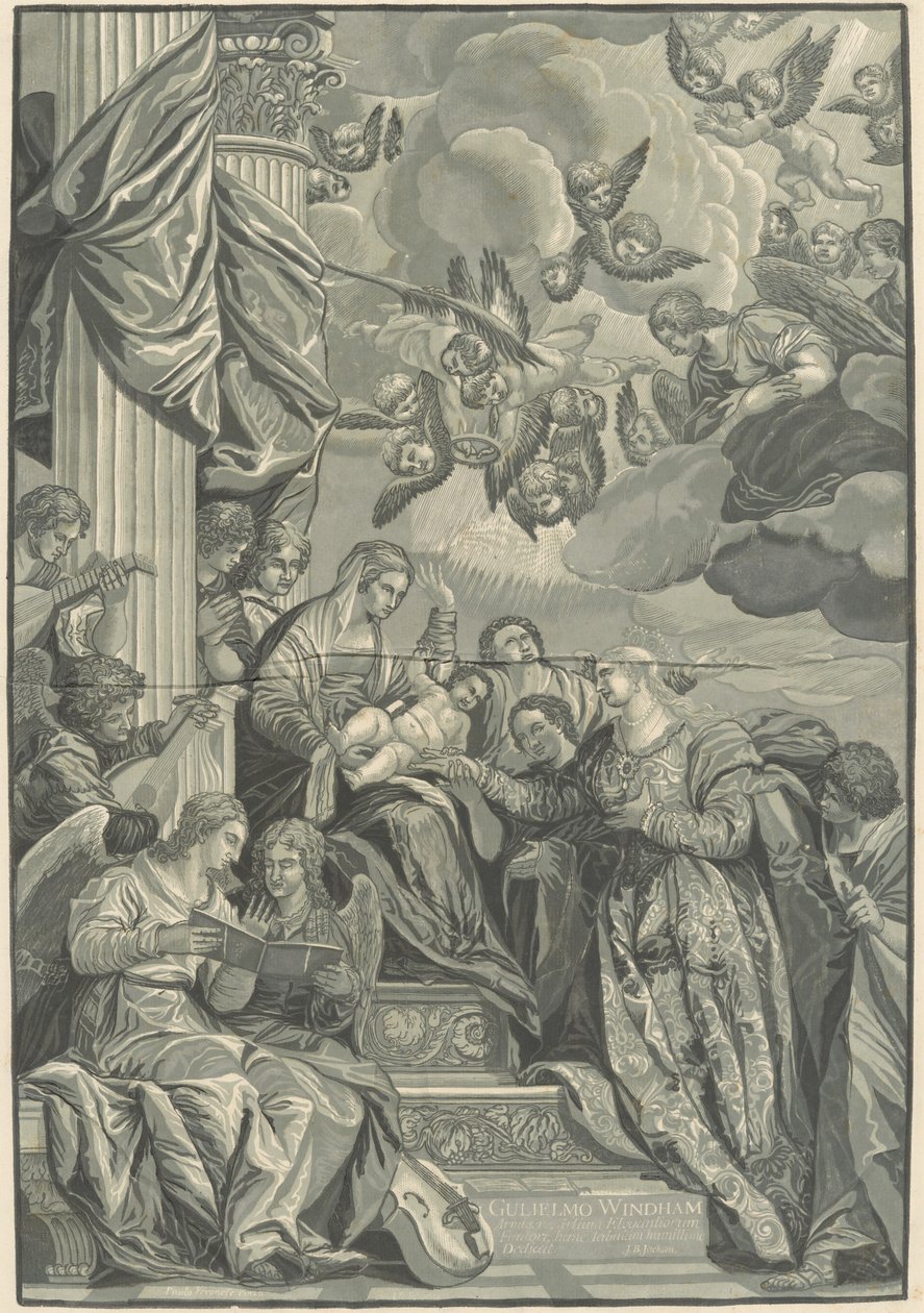 Pyhän Katariinan mystinen häät tekijältä John Baptist Jackson