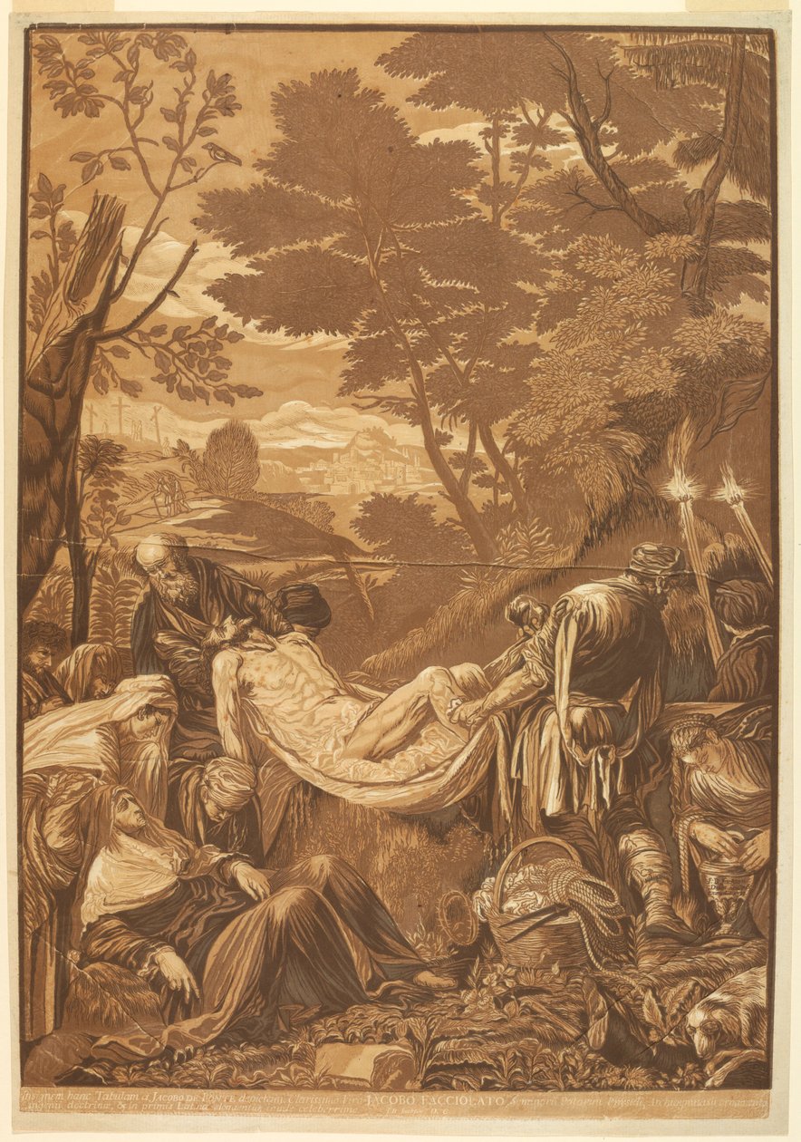Hautaus Jacopo Bassanon mukaan tekijältä John Baptist Jackson