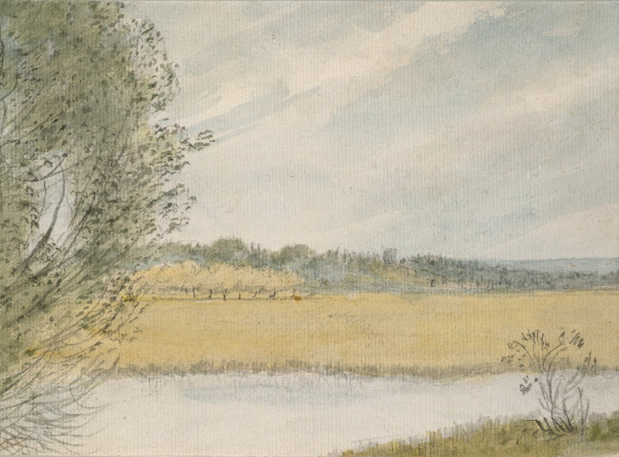 Christ Church Meadows, 1700-luku tekijältä John Baptist Malchair