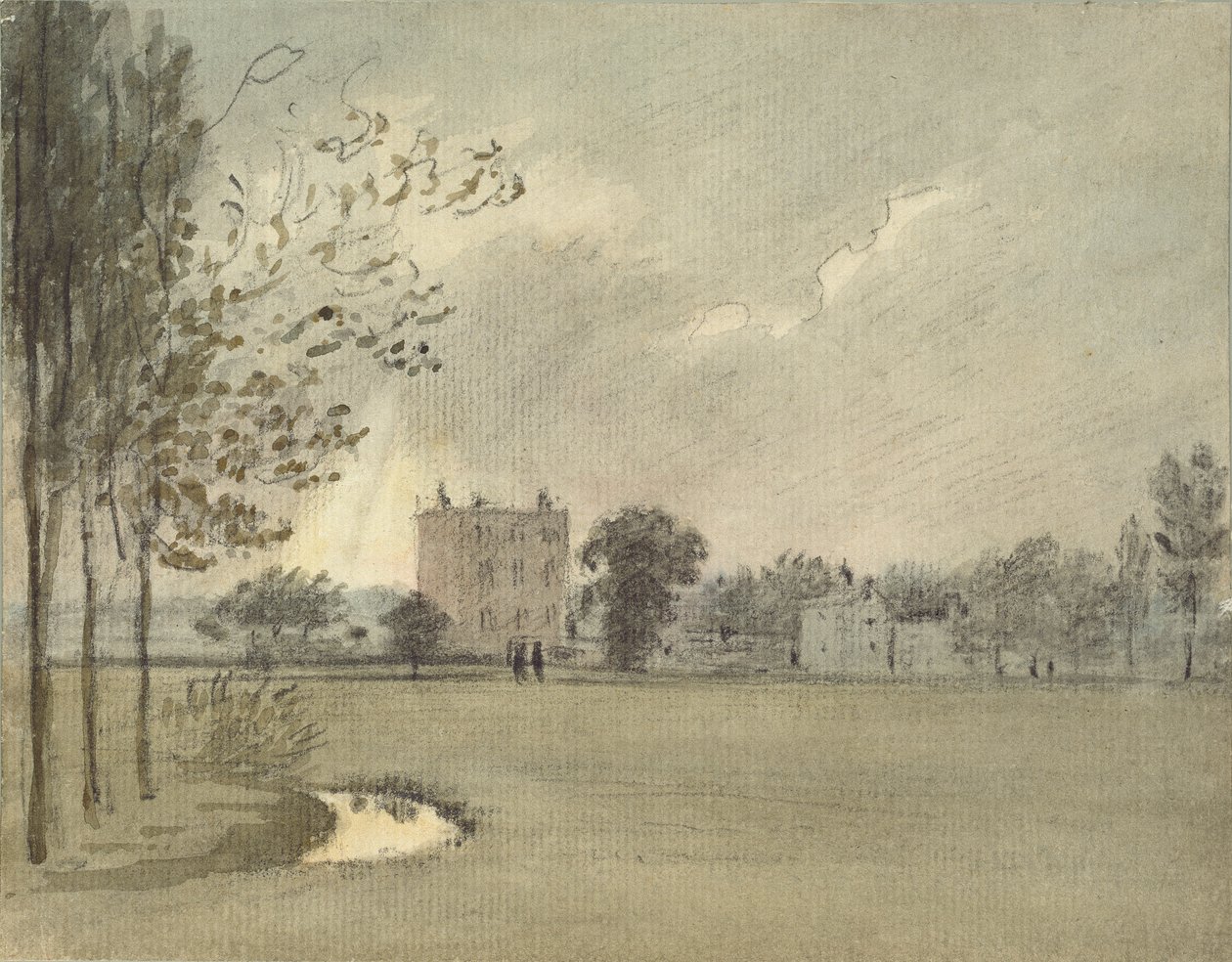 Christ Church Meadows, 6. toukokuuta 1788 tekijältä John Baptist Malchair