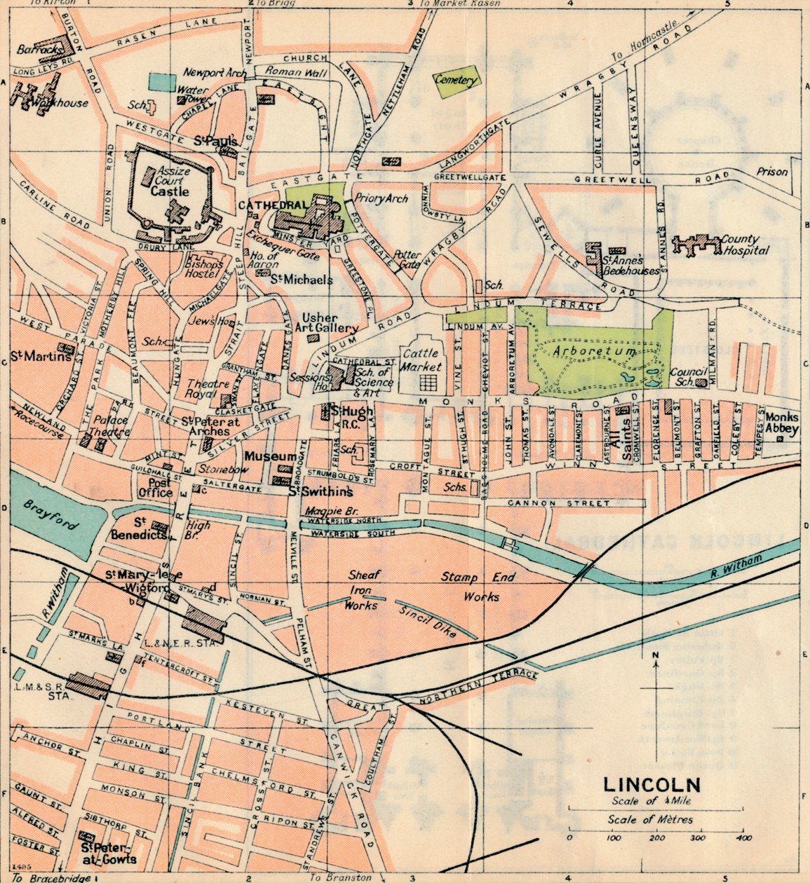 Lincoln, 1900-luku tekijältä John Bartholomew