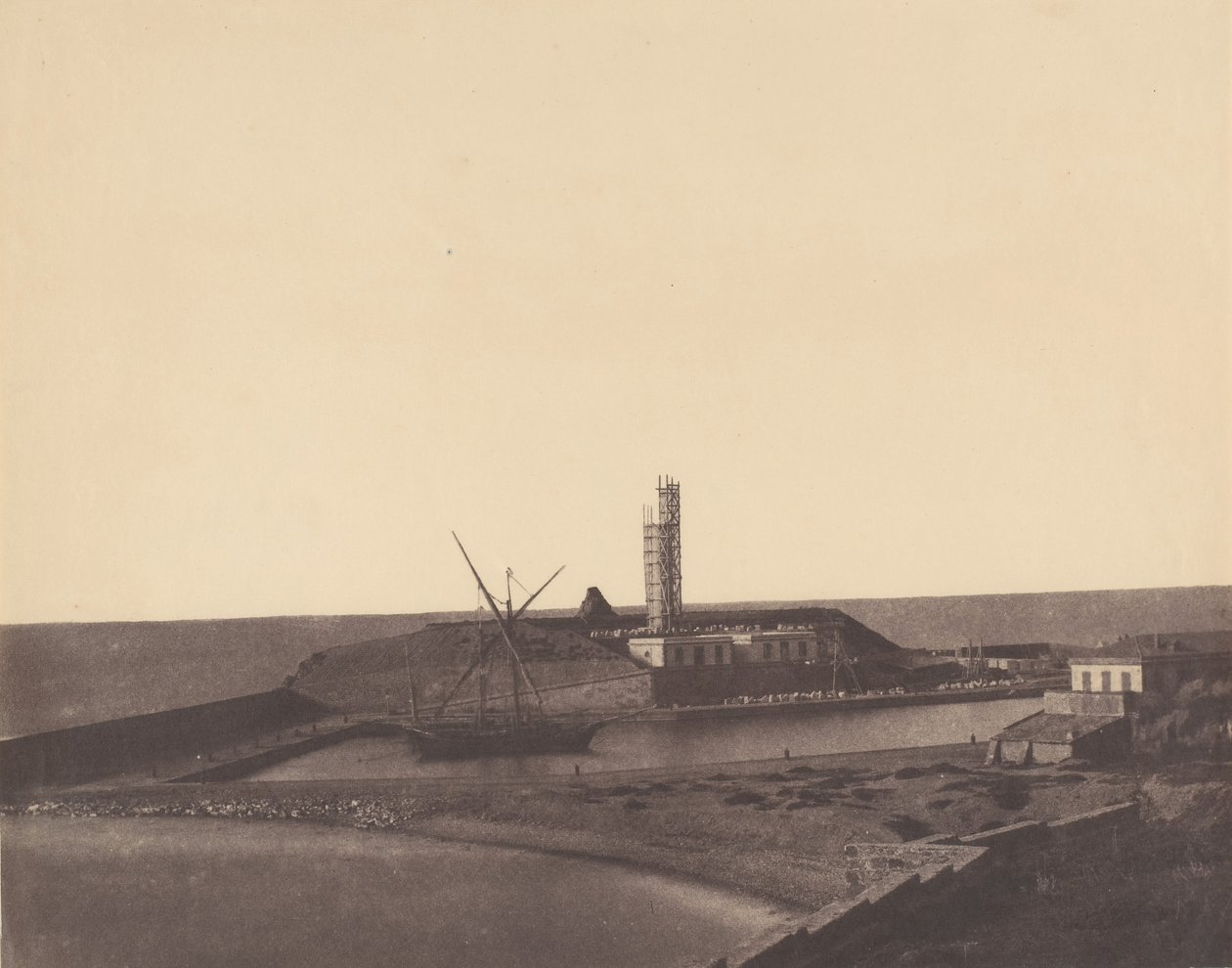 Vene satamassa Algeriassa, 1853-54. tekijältä John Beasley Greene