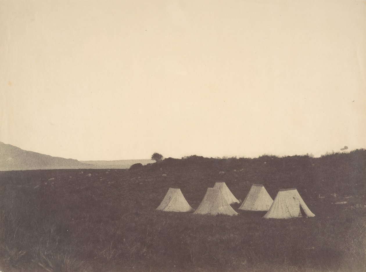 Teltat, Algeria, 1856. tekijältä John Beasley Greene