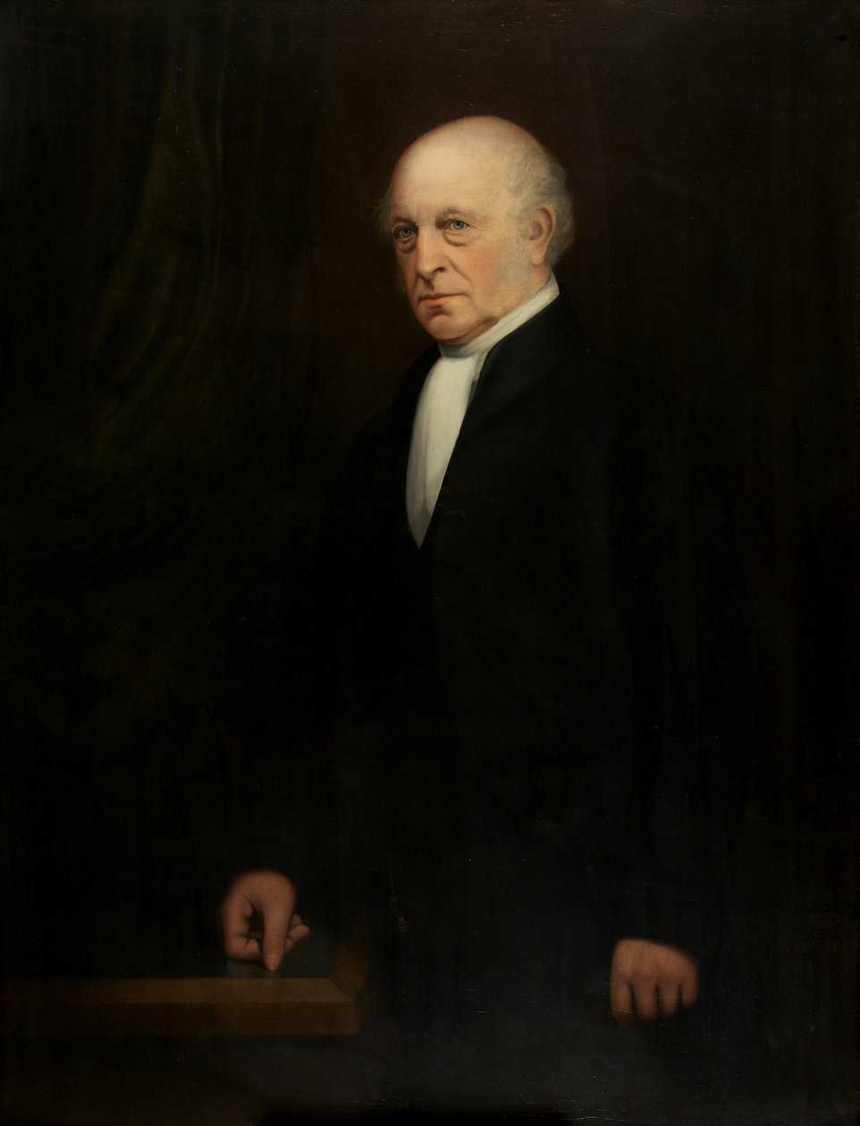 George Thomasin muotokuva, n. 1859 (öljy kankaalle) tekijältä John Beattie