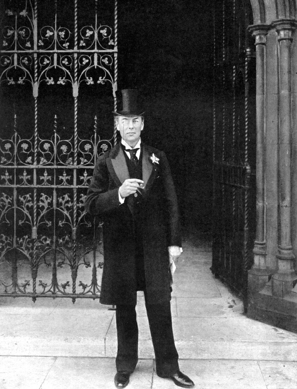 Joseph Chamberlain, brittiläinen liberaalivaltiomies, 1905. tekijältä John Benjamin Stone