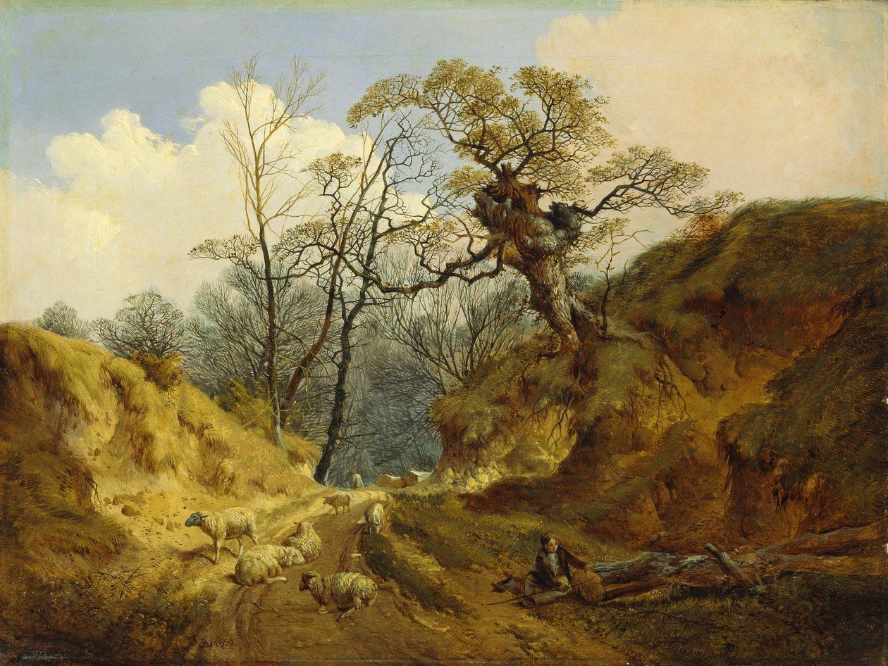 Crown Point, Whitlingham, lähellä Norwichia tekijältä John Berney Ladbrooke