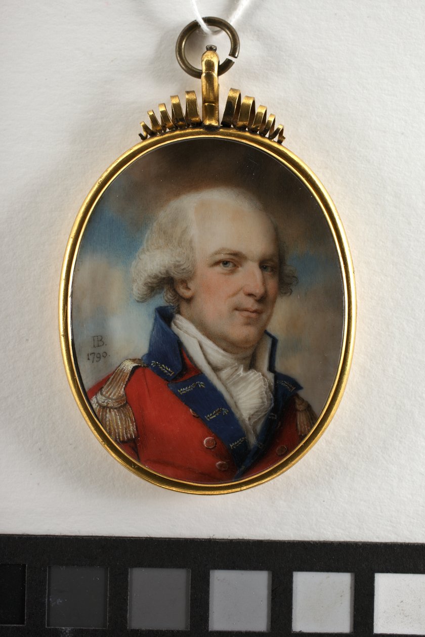 Royal Welsh Fusiliersin tuntematon upseeri, 1790 tekijältä John Bogle