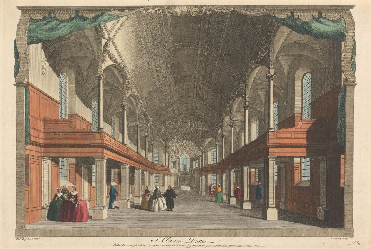 St Clement Danes tekijältä John Boydell