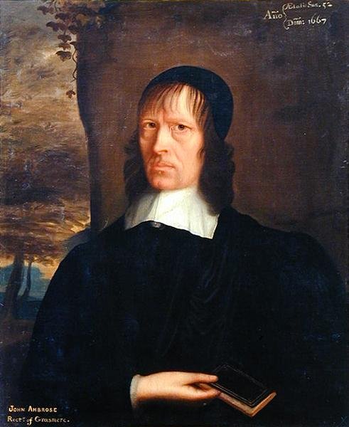 Grasmeren rehtori John Ambrose of Lowickin muotokuva tekijältä John Bracken
