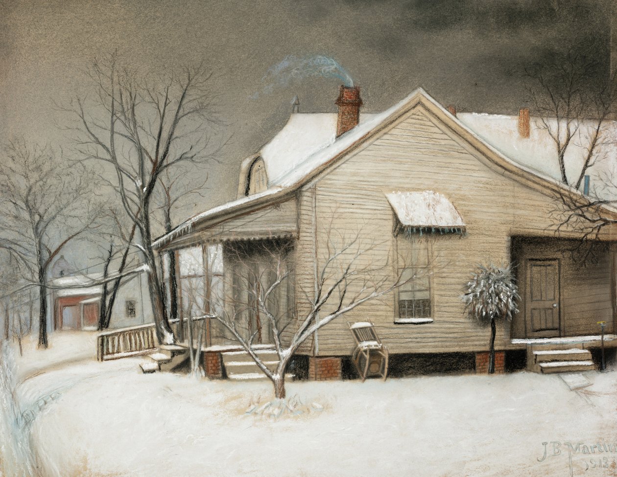 East Dallas House lumessa tekijältä John Breckinridge Martin