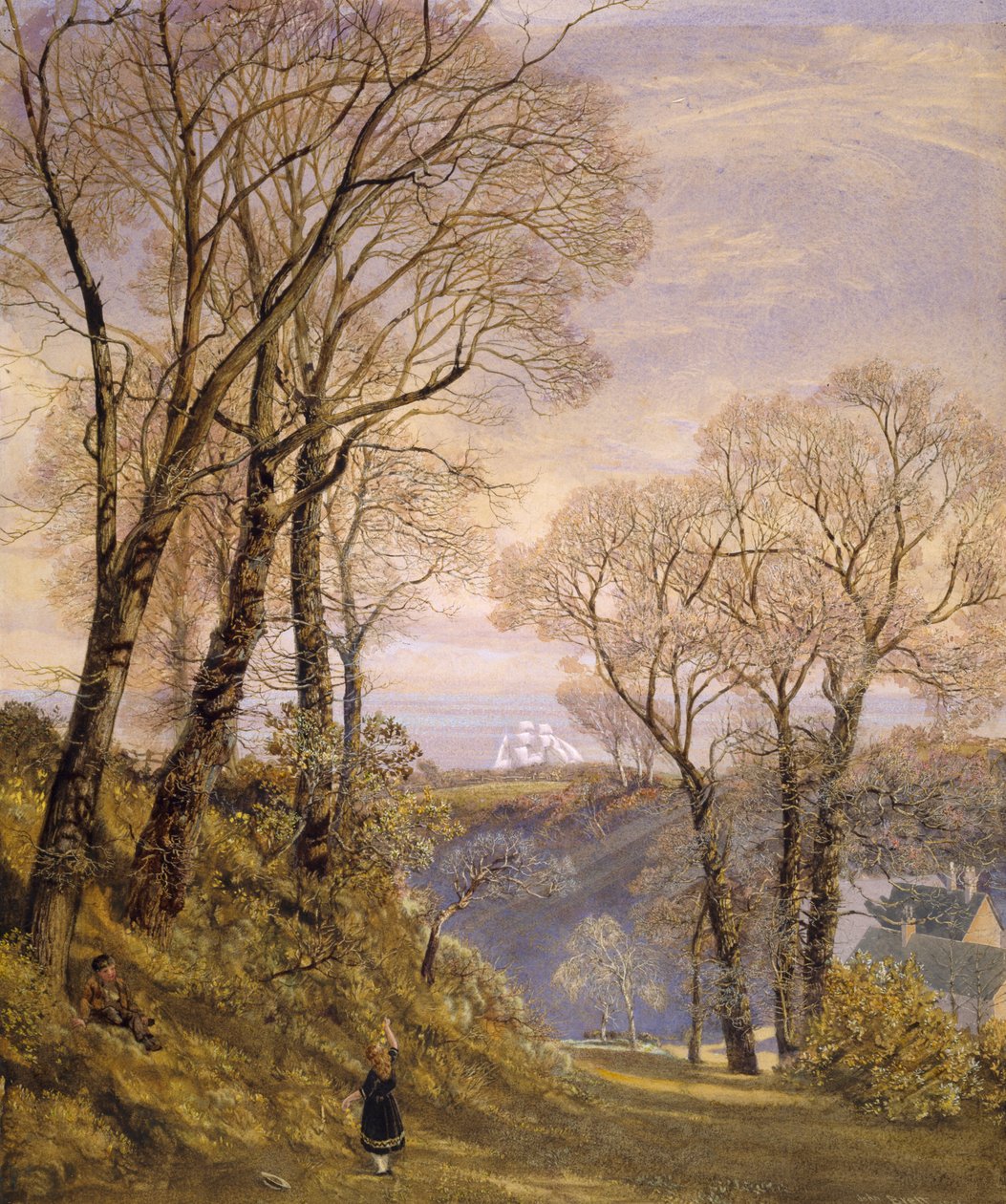 helmikuuta Wightin saarella, 1866 tekijältä John Brett