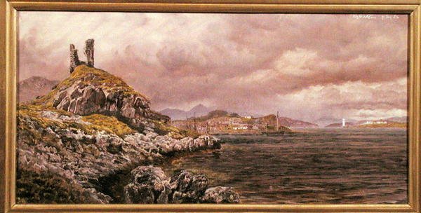 Kyleakin, 7. toukokuuta 1886 (öljy kankaalle) tekijältä John Brett