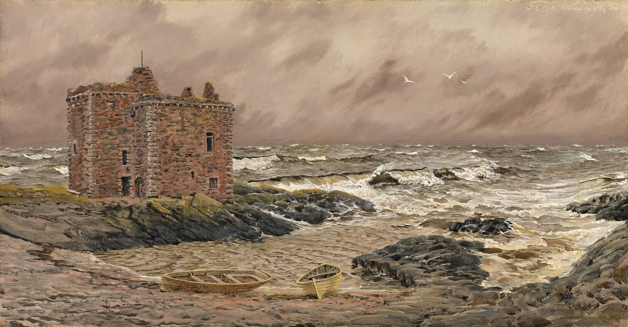 South-East Gale Portencrossin linnassa, 1886 tekijältä John Brett