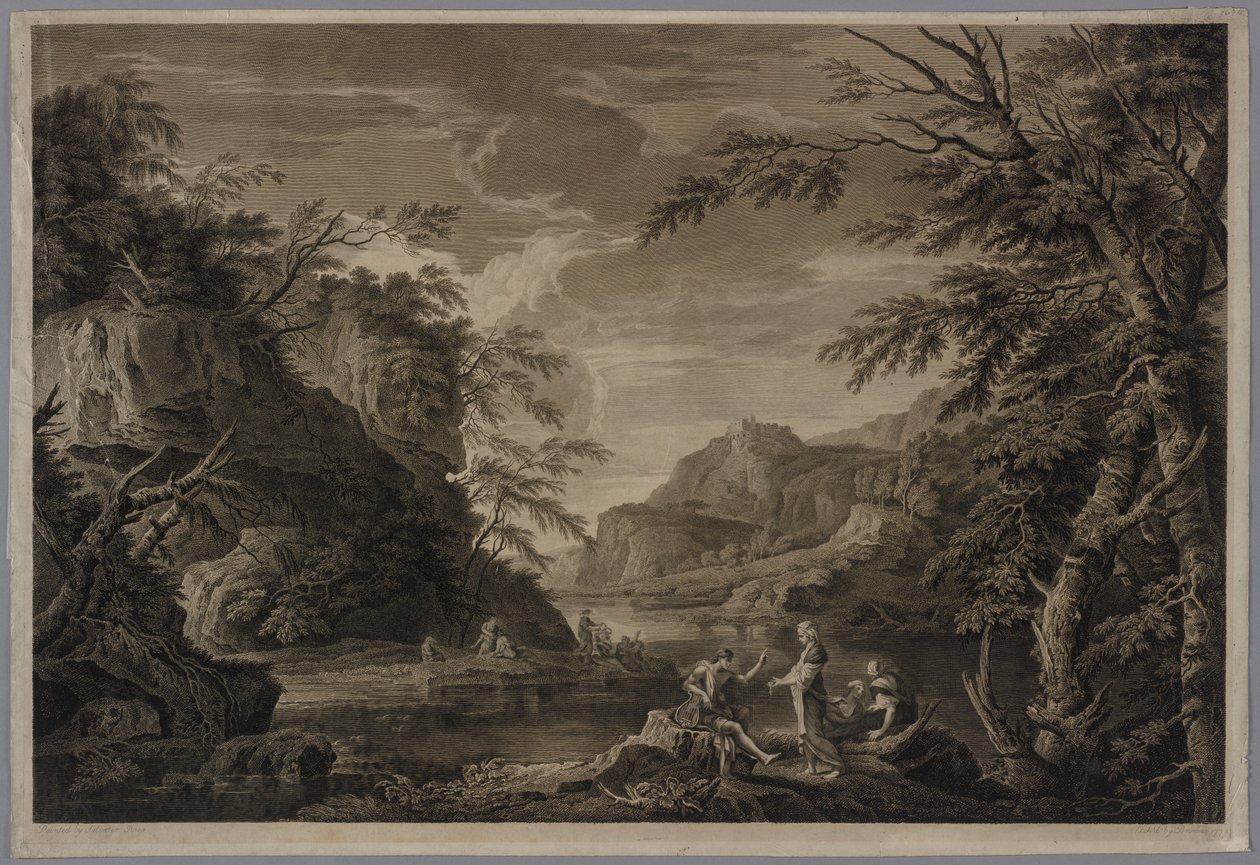 Apollo ja Sibylla, 1779. tekijältä John Browne