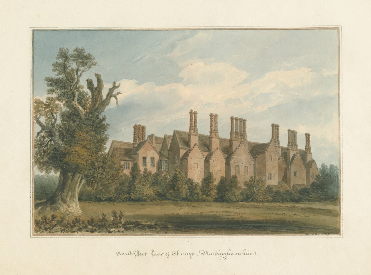 Buckinghamshire - Chenies Hall tekijältä John Buckler
