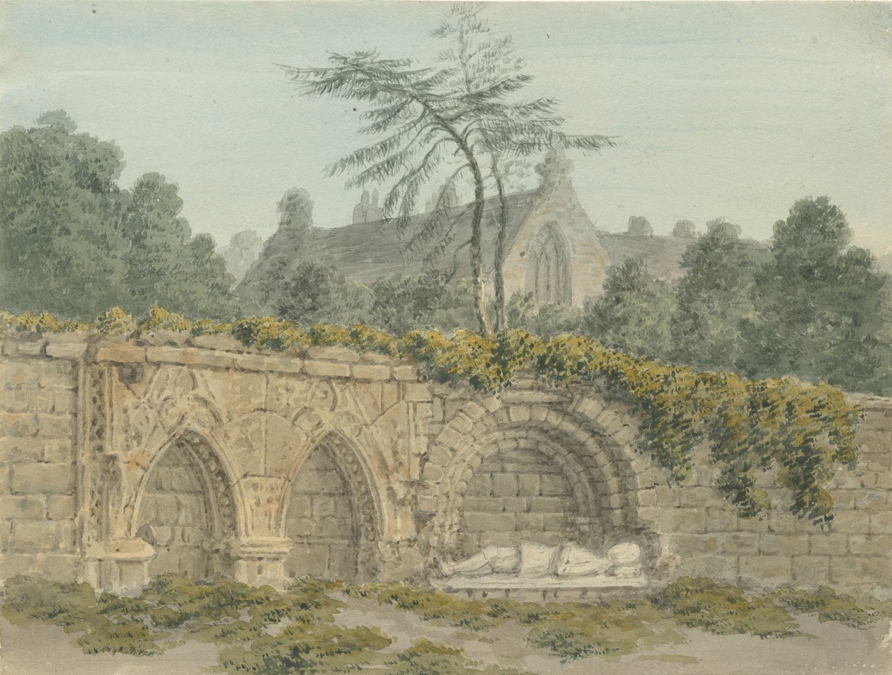 Burton-upon-Trent - Abbey tekijältä John Buckler
