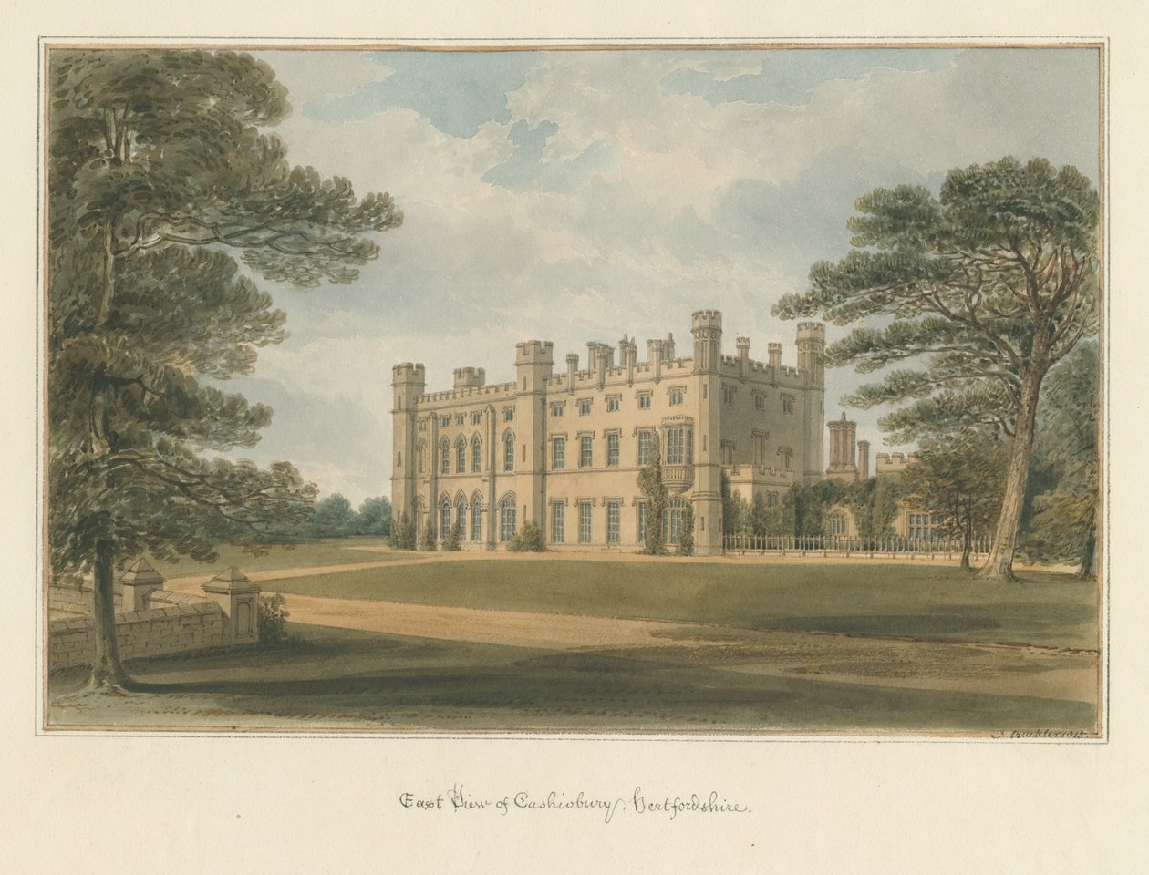 Hertfordshire - Cashiobury tekijältä John Buckler