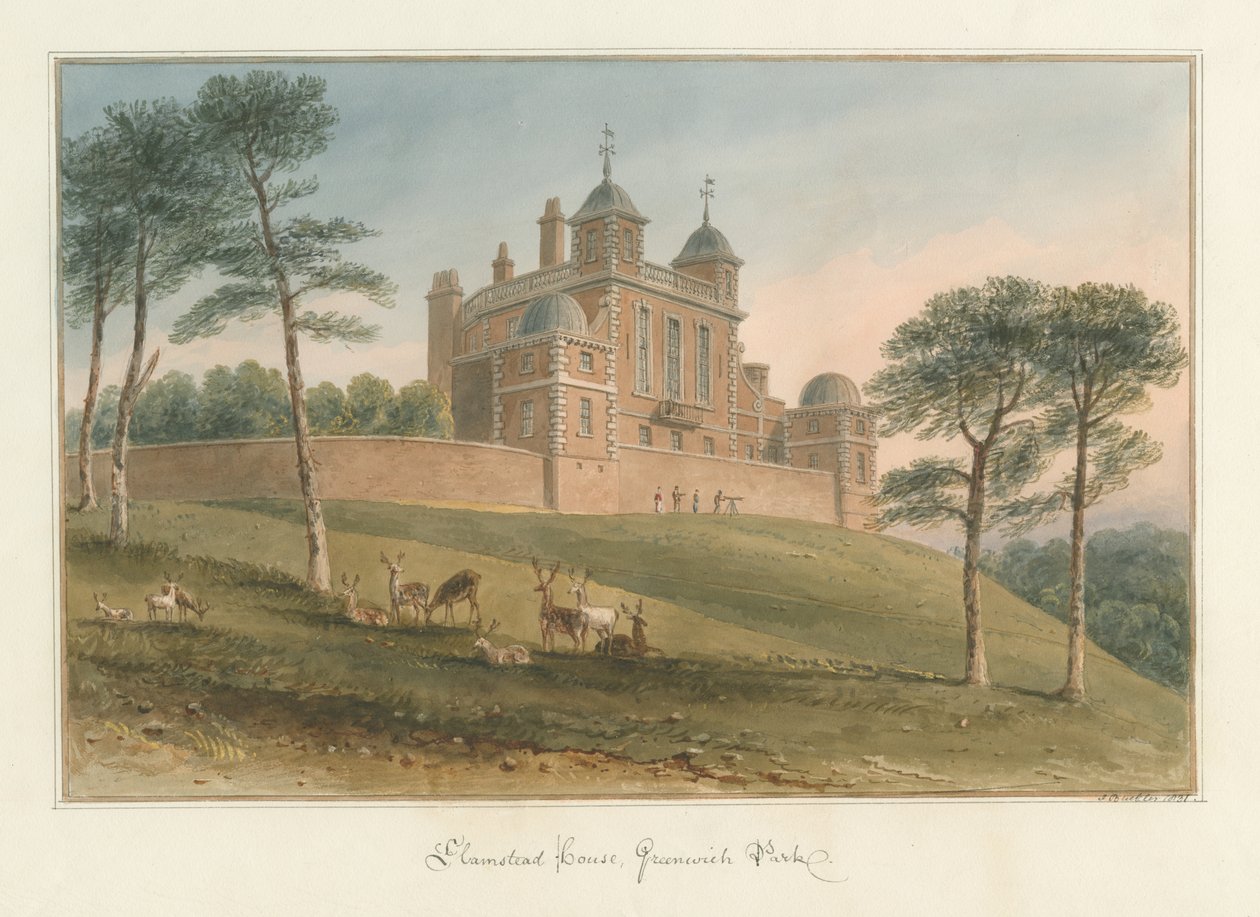 Kent - Greenwich Park - Hamstead House tekijältä John Buckler