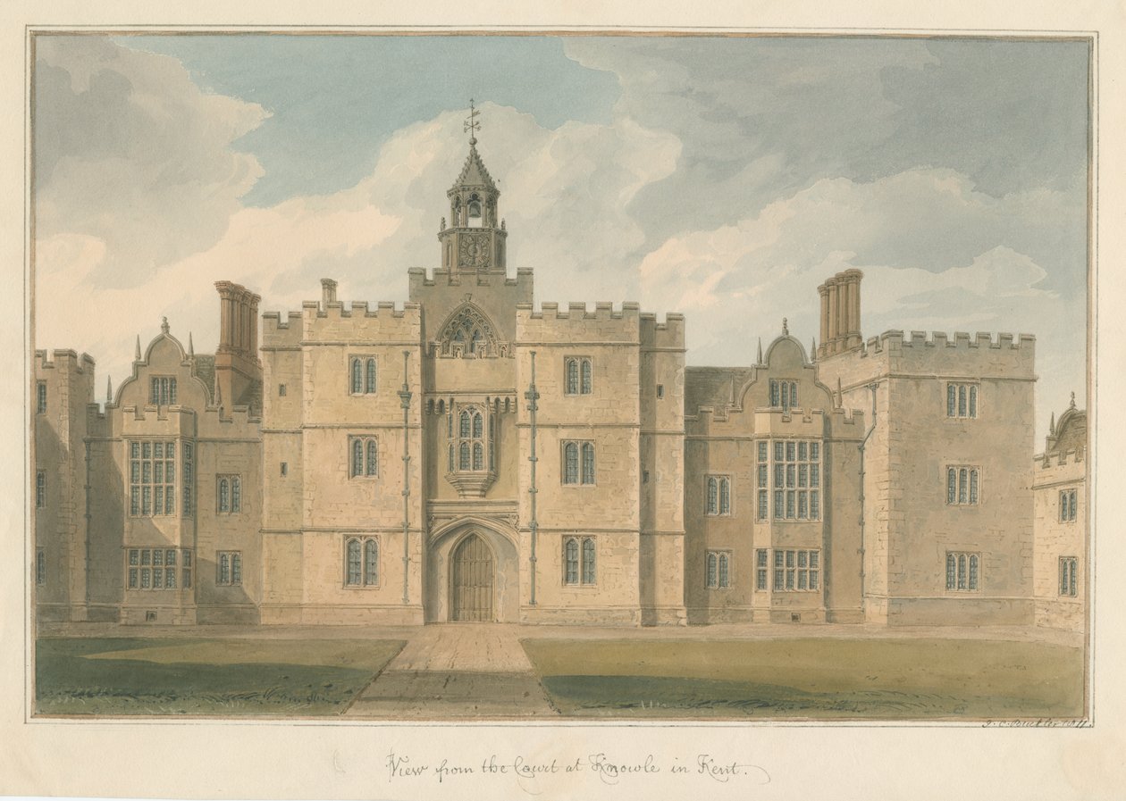 Kent - Knowle, 1811 tekijältä John Buckler