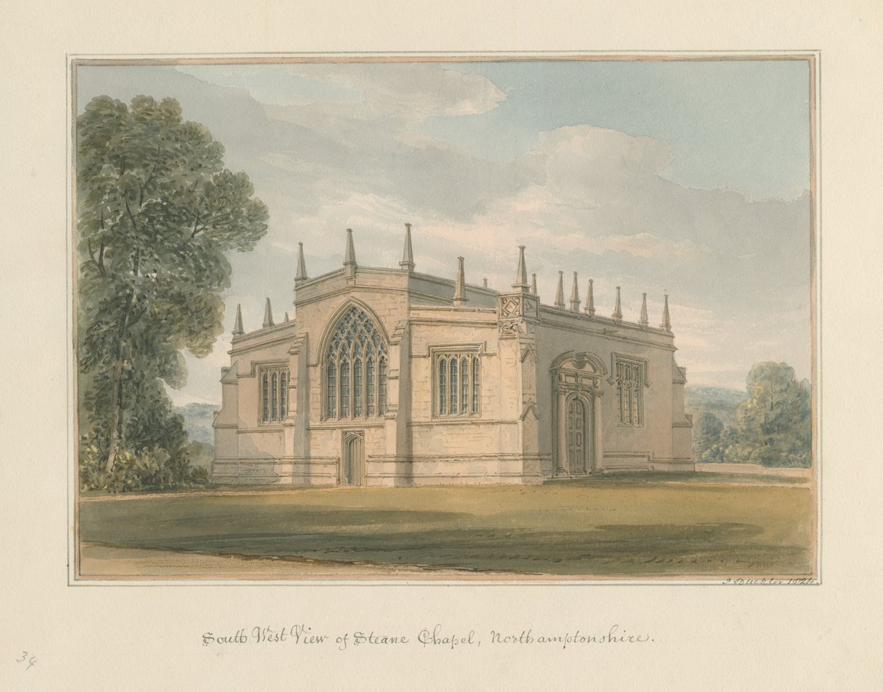 Northamptonshire - Steane Chapel tekijältä John Buckler