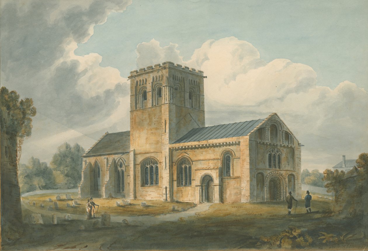 Oxfordshire - Meofley Church, 1802 tekijältä John Buckler