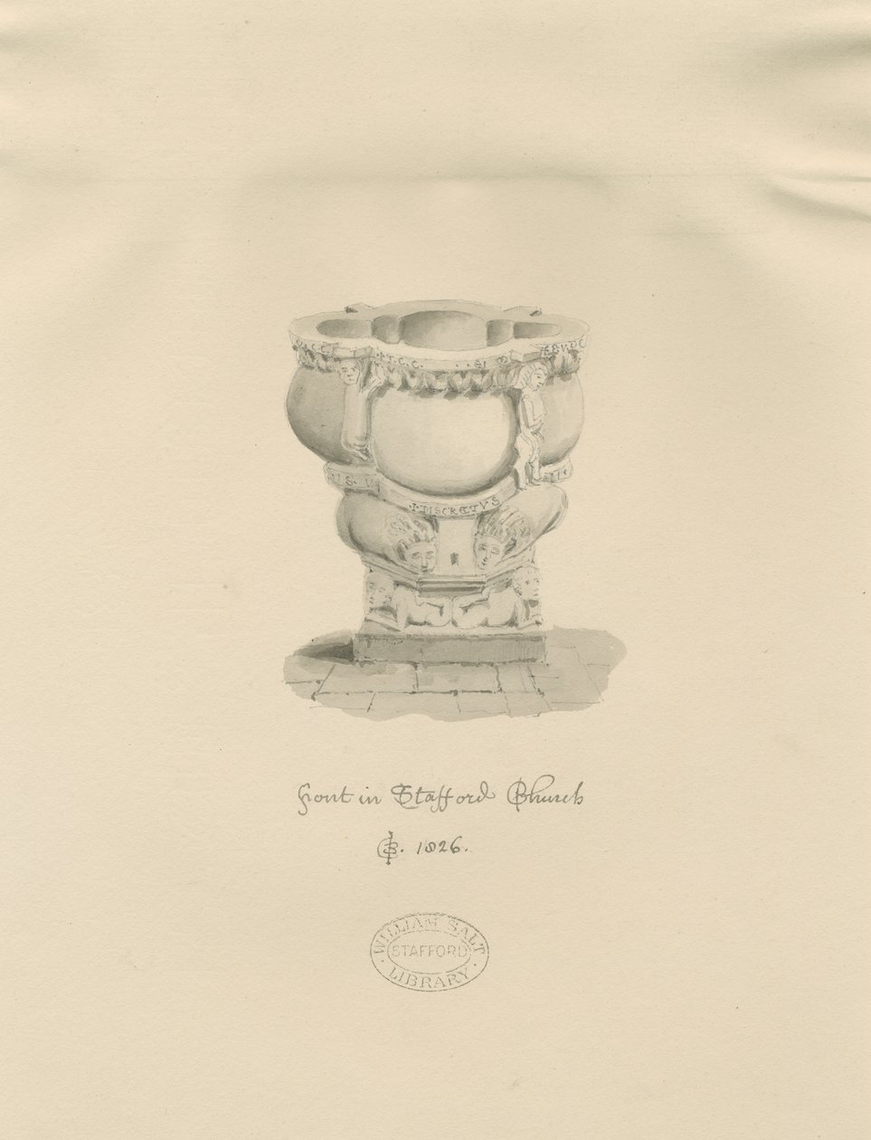 Stafford - Fontti St. Mary