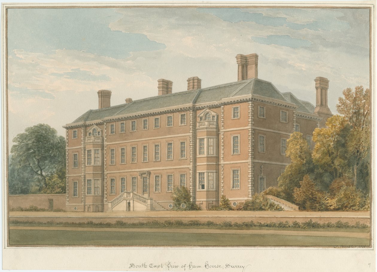 Surrey - Kinkkutalo, 1815 tekijältä John Buckler