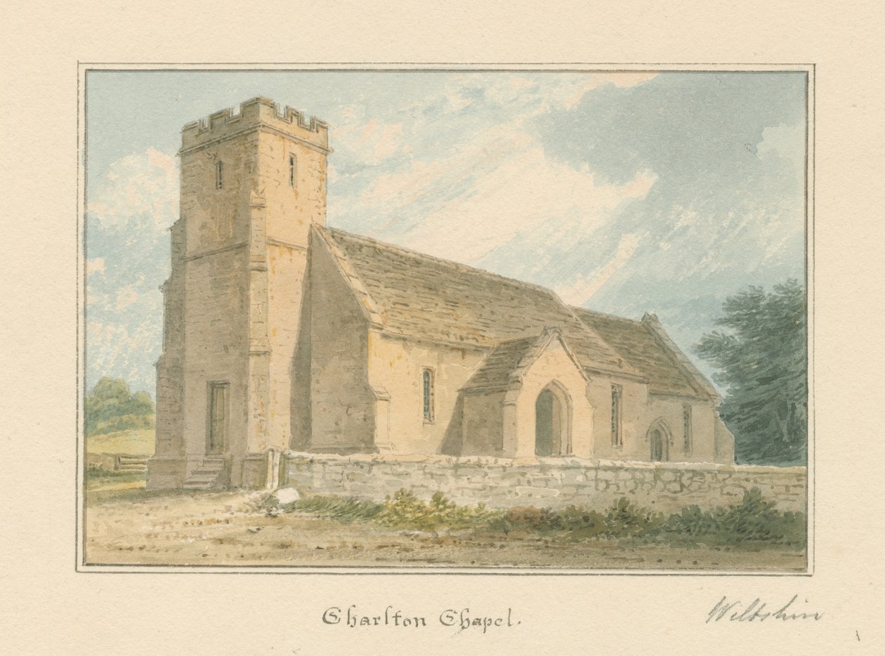 Wiltshire - Charlton Chapel, 1817 tekijältä John Buckler