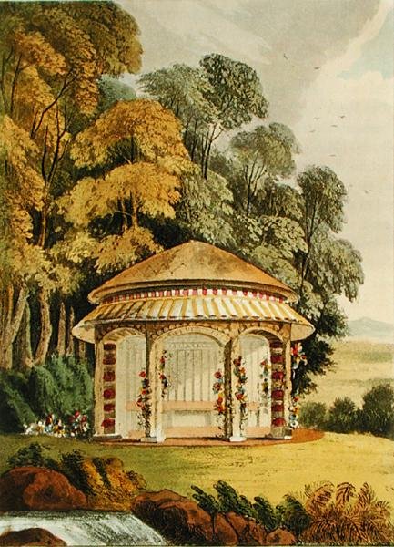 Woodland Seat, Ackermannin "taidevarastosta" tekijältä John Buonarotti Papworth