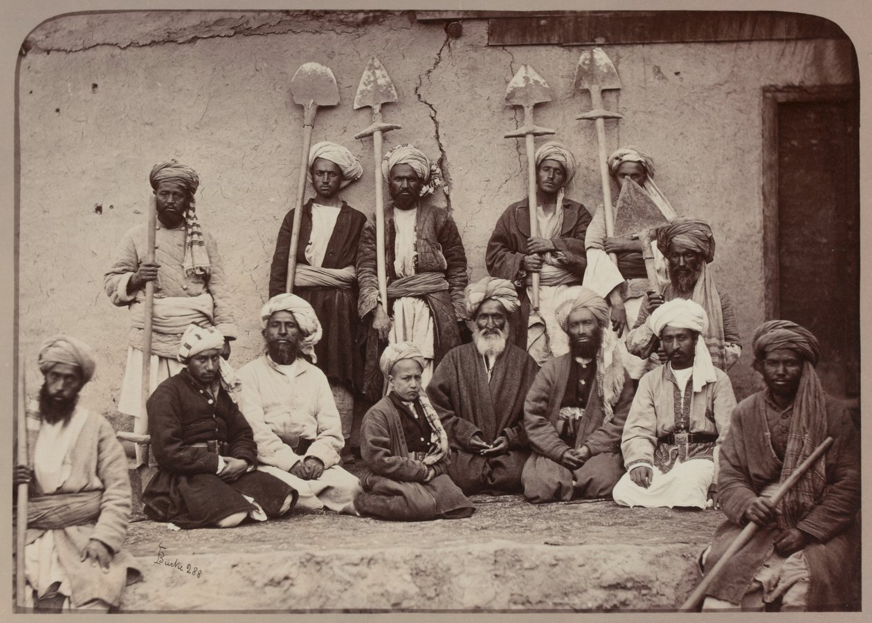 Kabulin maanomistajat ja työläiset, 1879 tekijältä John Burke