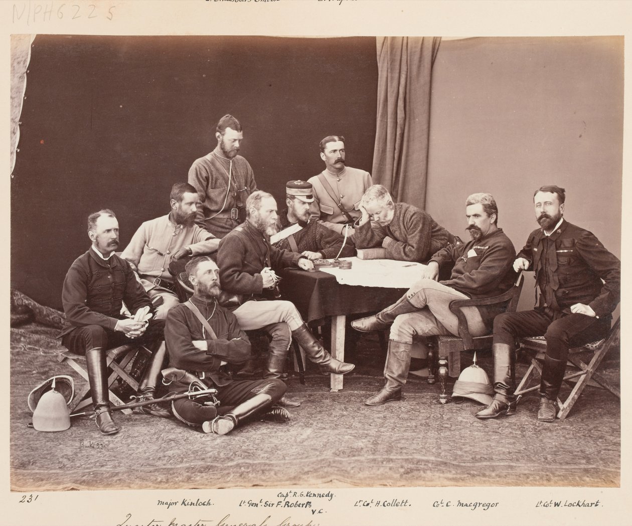 Kenraalin kenraalin ryhmä, helmikuu 1880 tekijältä John Burke