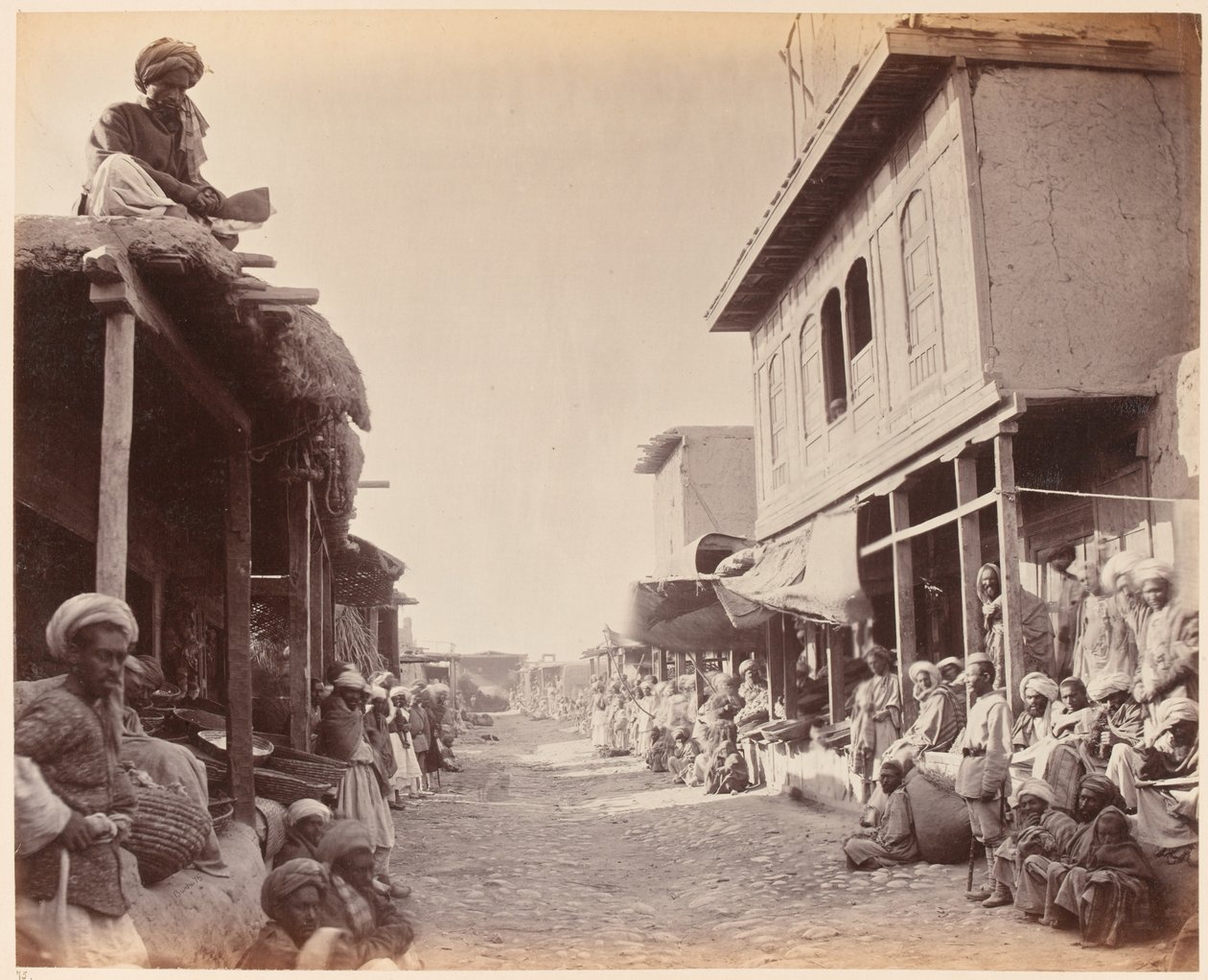 Katunäkymä, Jalalabad 1879 tekijältä John Burke