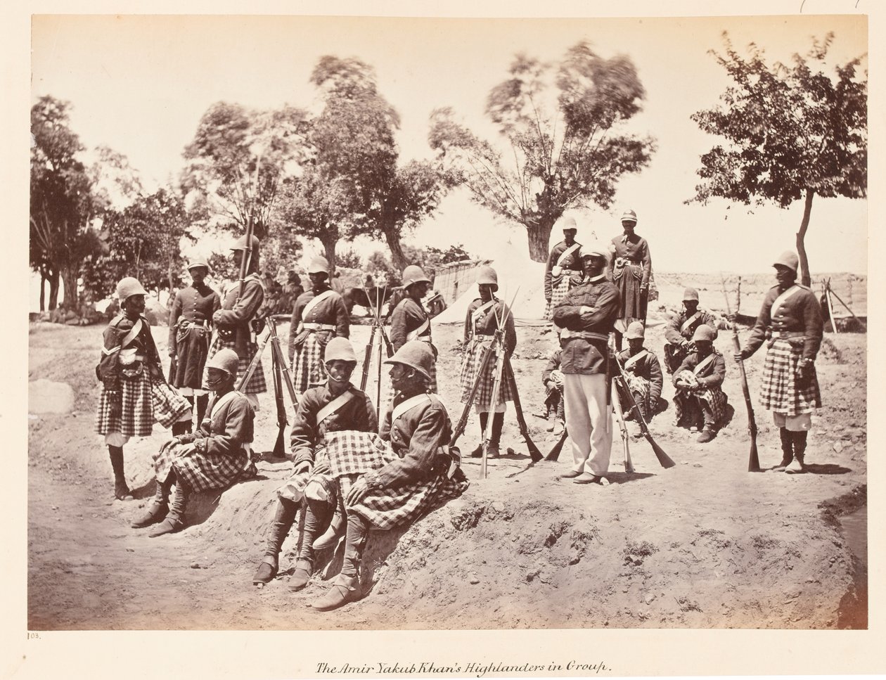 Amirin ?Highland Guard?, 1879 noin tekijältä John Burke