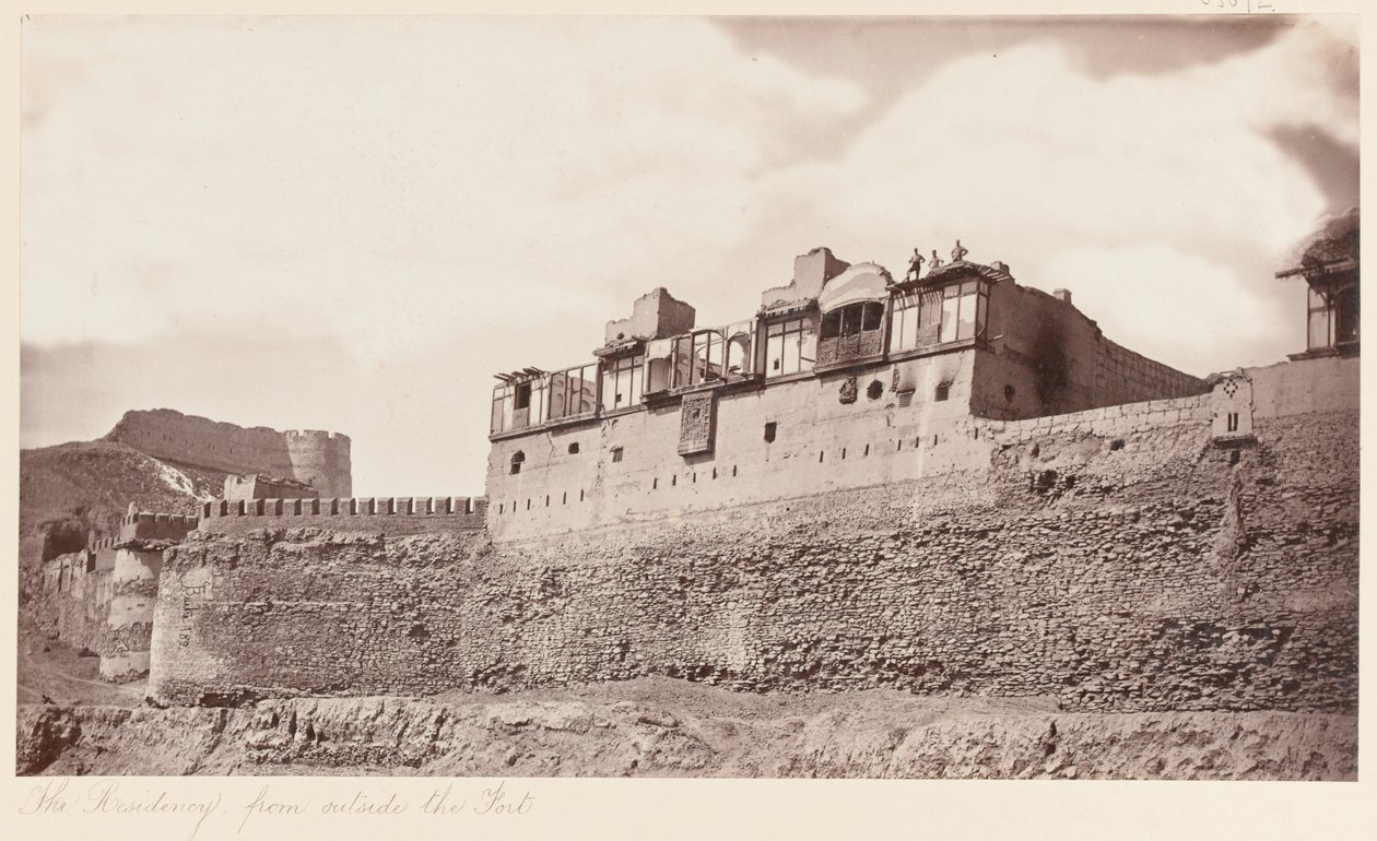 Residenssi Kabulissa, 1879 tekijältä John Burke
