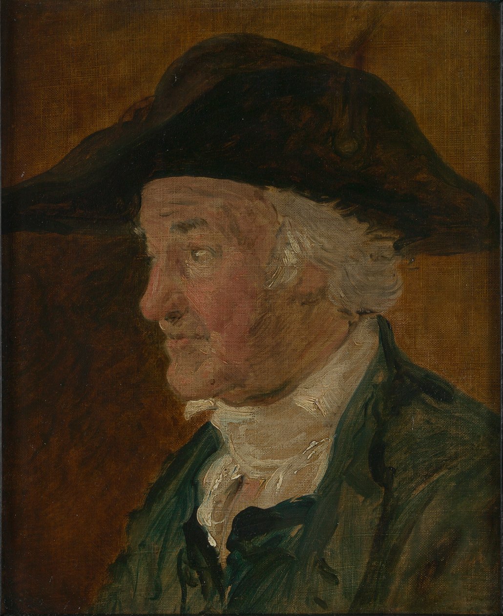 Kommodori Samuel Wilkes, Greenwichin eläkeläinen, noin 1832 (maalaus). tekijältä John Burnet