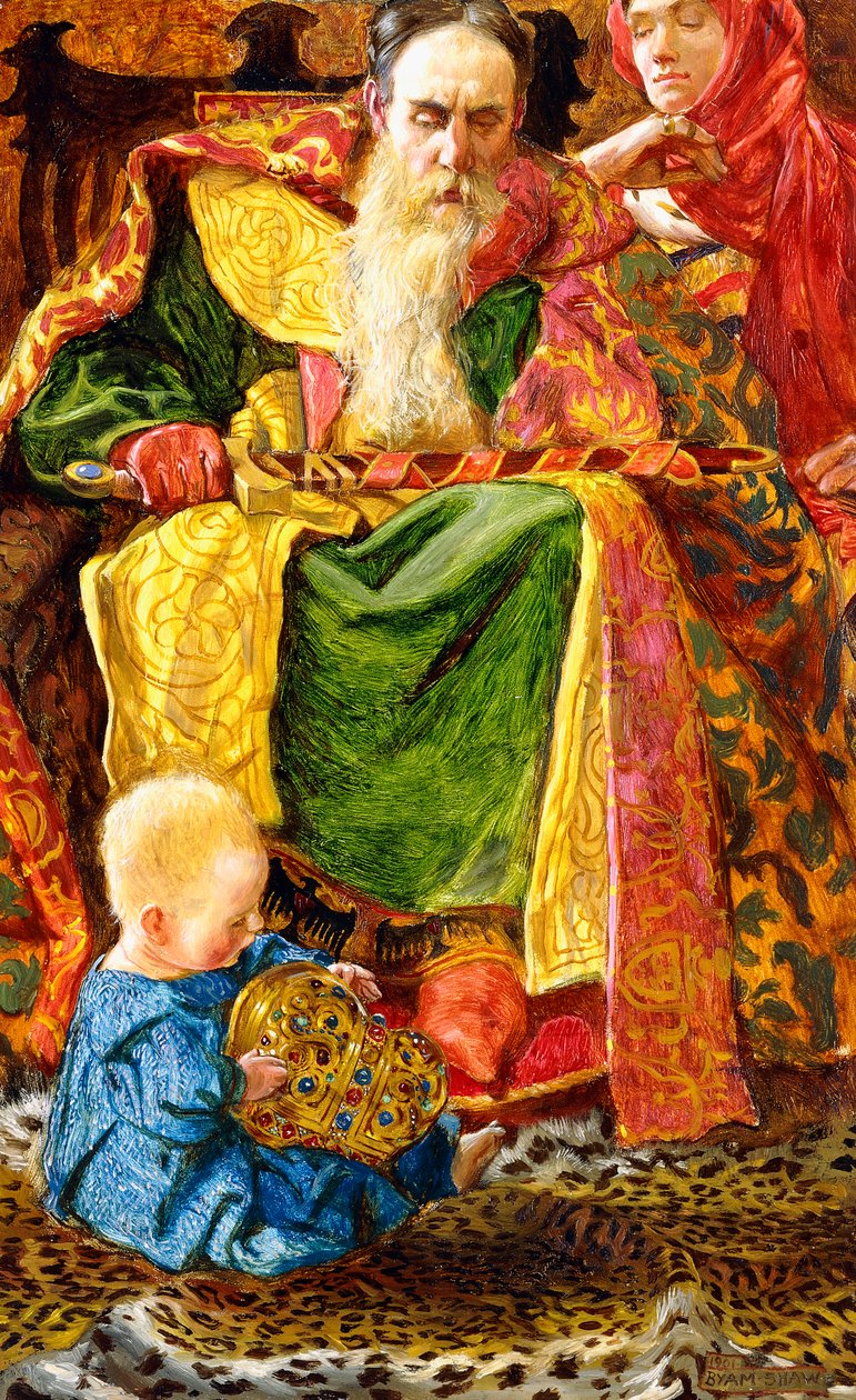 Ja kuka tietää, onko hän viisas vai tyhmä, 1901 tekijältä John Byam Liston Shaw
