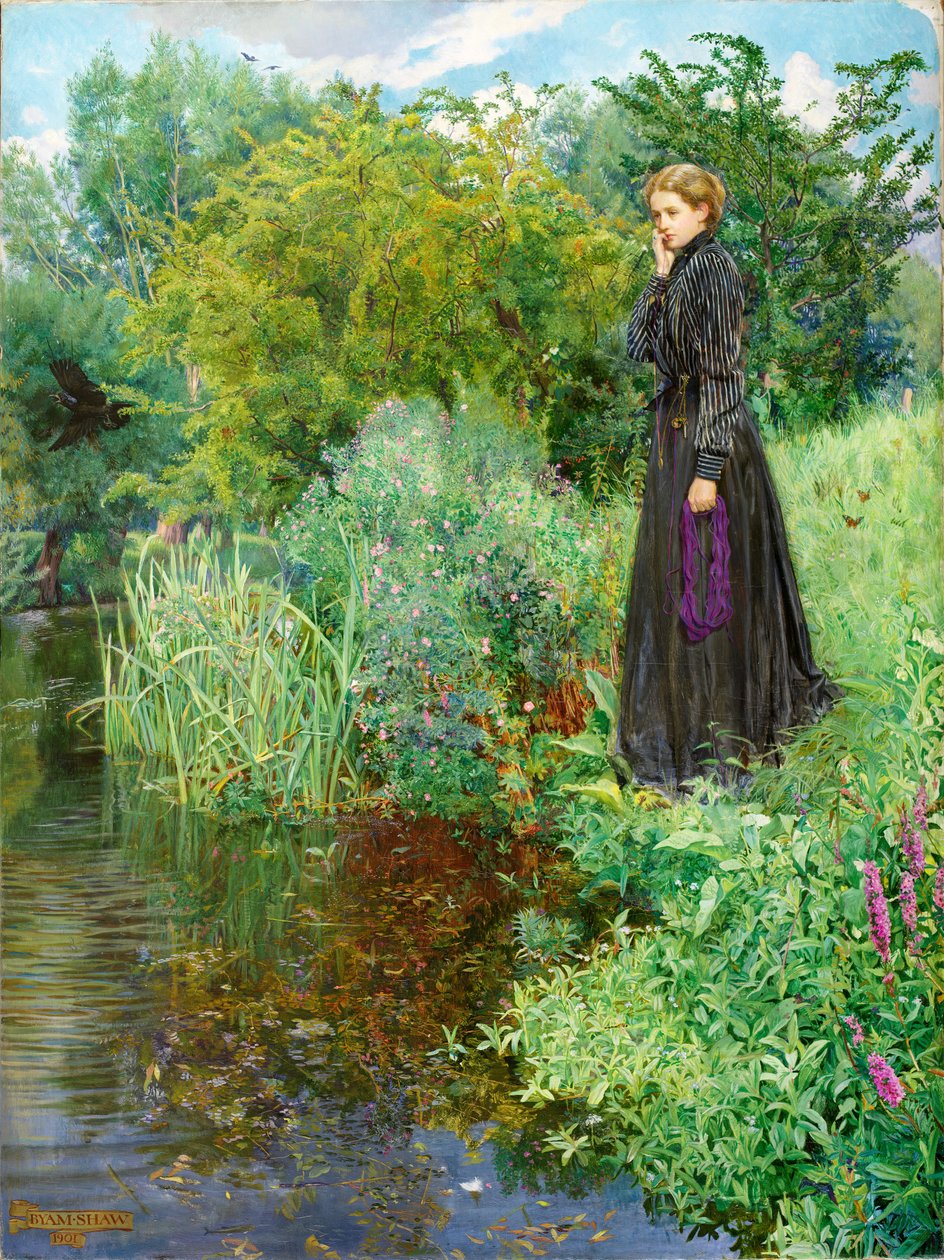Buurien sota, 1900 - "Viime kesän asiat olivat vihreämpiä", 1901 tekijältä John Byam Liston Shaw