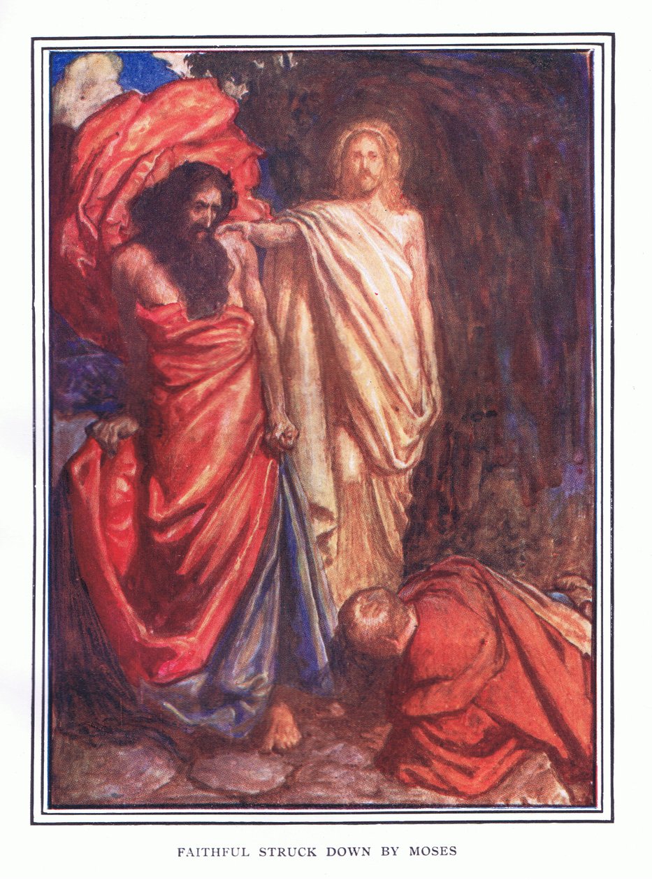 Mooses löi uskolliset maahan tekijältä John Byam Liston Shaw