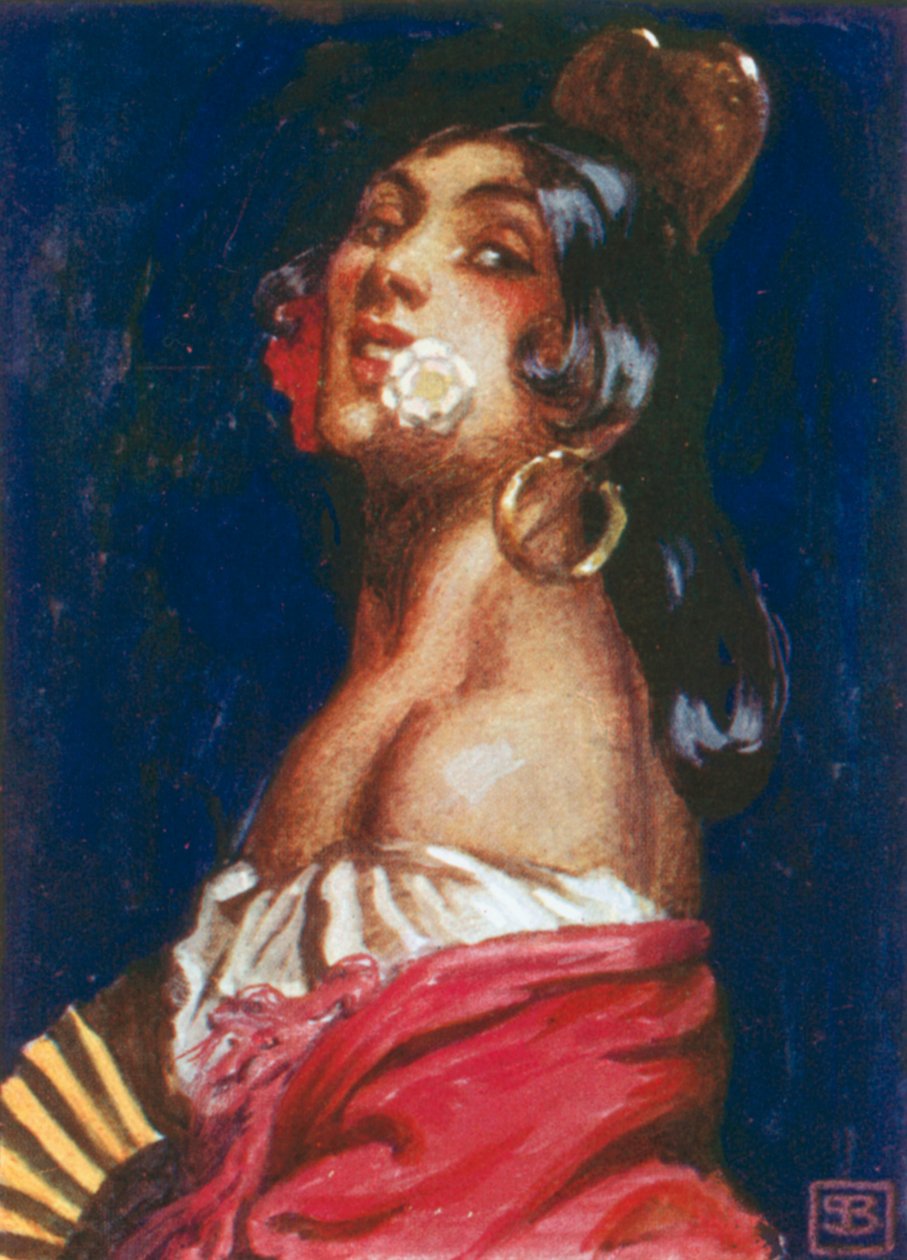 George Bizet, Carmen (värilitografia) tekijältä John Byam Liston Shaw
