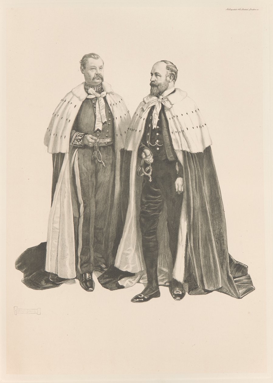 Kuningas Edward VII:n kruunaus tekijältä John Byam Liston Shaw