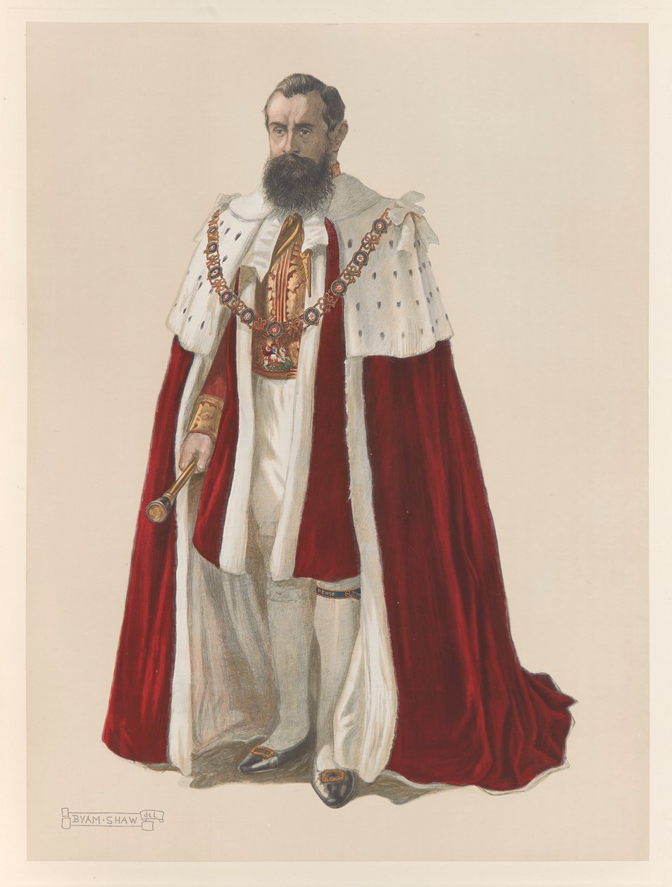 Kuningas Edward VII:n kruunaus tekijältä John Byam Liston Shaw