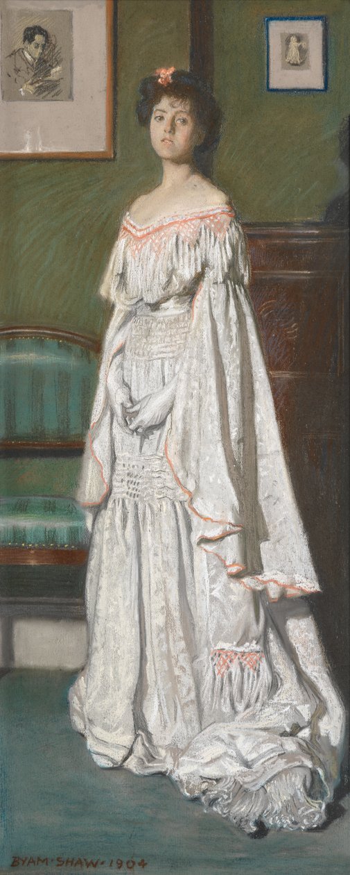 Rouva Paul Konody [Isabel Codrington] tekijältä John Byam Liston Shaw